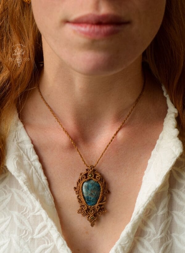 apatite nymph necklace