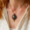 Magical druid Indian Agate necklace