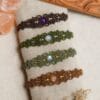 gemstone macrame bracelet gemstone macrame bracelet