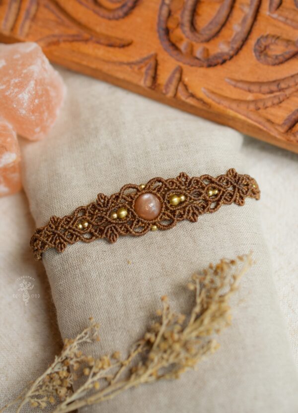 gemstone macrame bracelet gemstone macrame bracelet