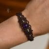 gemstone macrame bracelet gemstone macrame bracelet