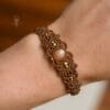 gemstone macrame bracelet gemstone macrame bracelet