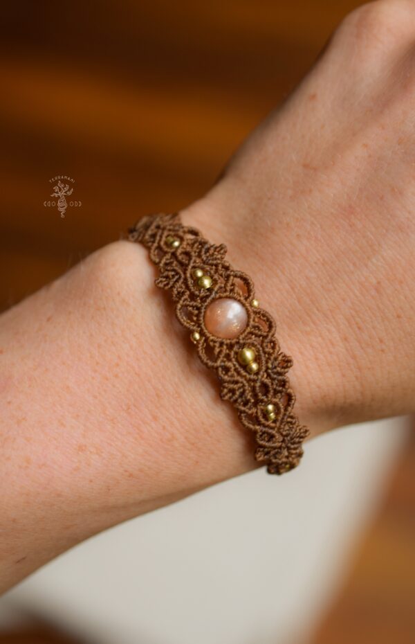 gemstone macrame bracelet gemstone macrame bracelet