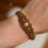 gemstone macrame bracelet gemstone macrame bracelet