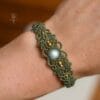 gemstone macrame bracelet gemstone macrame bracelet