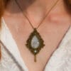 lady of the forest moonstone necklace
