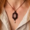 rose quartz necklace rose quartz necklace