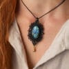 labradorite necklace