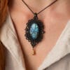 labradorite necklace