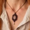 rose quartz necklace rose quartz necklace