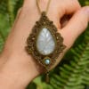 lady of the forest moonstone necklace