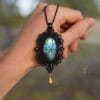 labradorite necklace