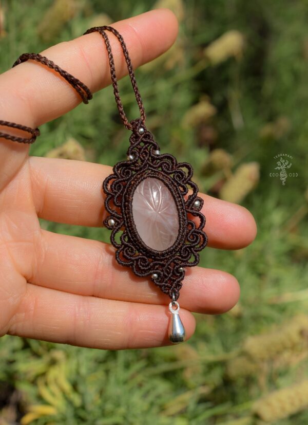 rose quartz necklace rose quartz necklace