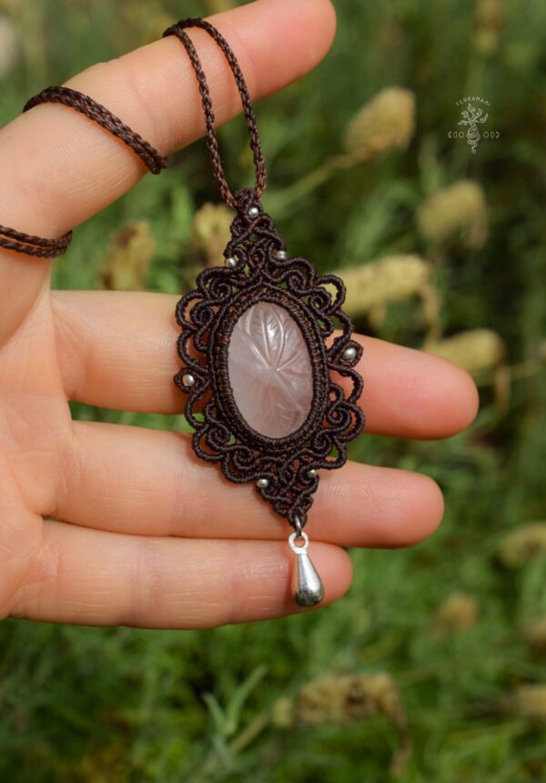 rose quartz necklace rose quartz necklace