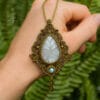 lady of the forest moonstone necklace