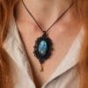 labradorite necklace