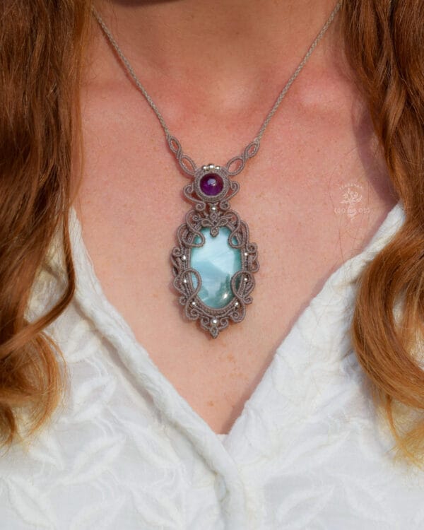 Nephelia goddess necklace