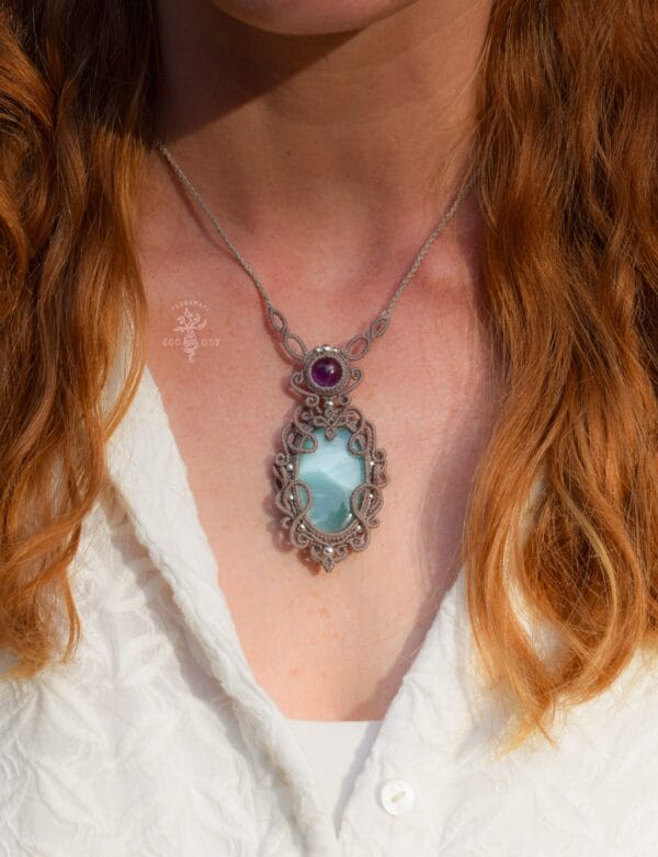 Nephelia goddess necklace