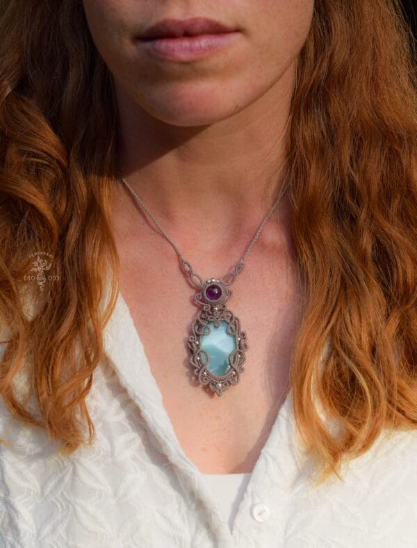 Nephelia goddess necklace