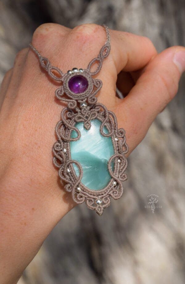 Nephelia goddess necklace