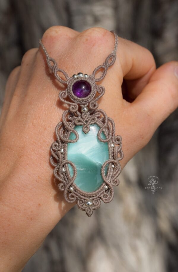 Nephelia goddess necklace