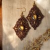 surya labradorite earrings