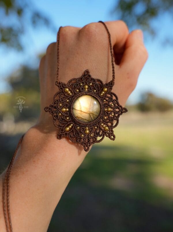 surya labradorite necklace