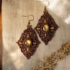surya labradorite earrings