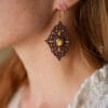 surya labradorite earrings