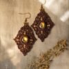 surya labradorite earrings