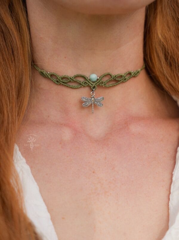 dragonfly choker dragonfly choker