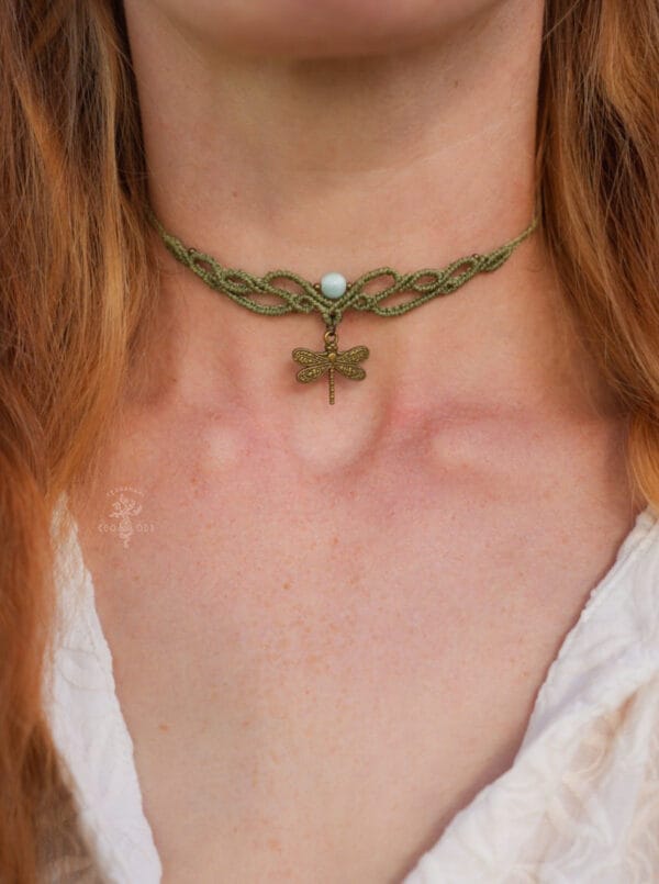 dragonfly choker dragonfly choker