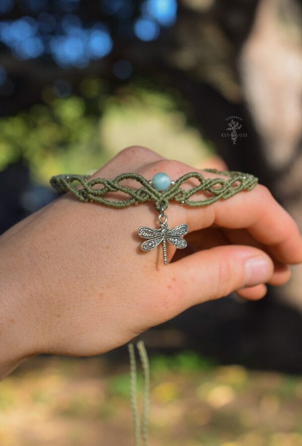 dragonfly choker dragonfly choker