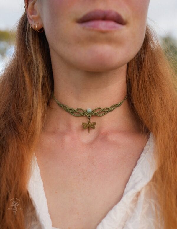 dragonfly choker dragonfly choker