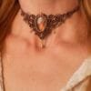 labradorite choker