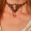labradorite choker