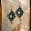 forest moon opalite earrings