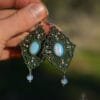 forest moon opalite earrings