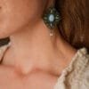 forest moon opalite earrings